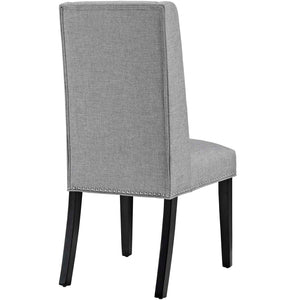 ModwayModway Baron Fabric Dining Chair EEI-2233 EEI-2233-LGR- BetterPatio.com