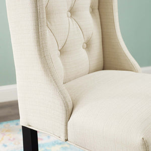 ModwayModway Baronet Tufted Button Upholstered Fabric Counter Stool EEI-3739 EEI-3739-BEI- BetterPatio.com