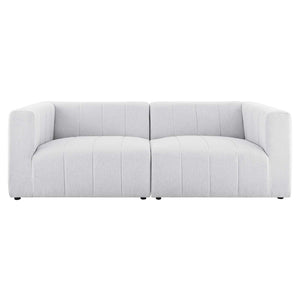 ModwayModway Bartlett Upholstered Fabric 2-Piece Loveseat EEI-4512 EEI-4512-IVO- BetterPatio.com