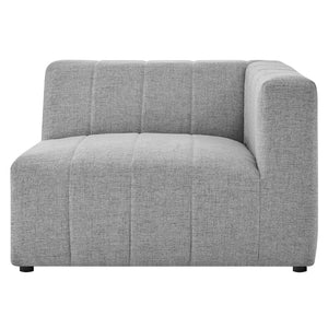 ModwayModway Bartlett Upholstered Fabric 4-Piece Sectional Sofa EEI-4516 EEI-4516-LGR- BetterPatio.com