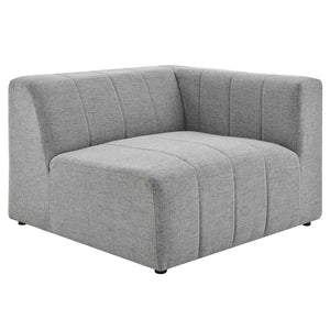 ModwayModway Bartlett Upholstered Fabric 4-Piece Sectional Sofa EEI-4516 EEI-4516-LGR- BetterPatio.com