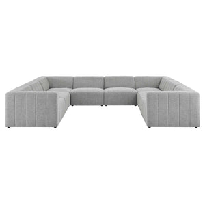 ModwayModway Bartlett Upholstered Fabric 8-Piece Sectional Sofa EEI-4535 EEI-4535-LGR- BetterPatio.com