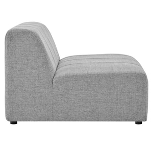 ModwayModway Bartlett Upholstered Fabric Armless Chair EEI-4398 EEI-4398-LGR- BetterPatio.com