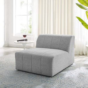 ModwayModway Bartlett Upholstered Fabric Armless Chair EEI-4398 EEI-4398-LGR- BetterPatio.com