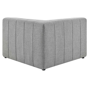 ModwayModway Bartlett Upholstered Fabric Corner Chair EEI-4402 EEI-4402-LGR- BetterPatio.com