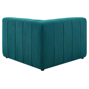 ModwayModway Bartlett Upholstered Fabric Corner Chair EEI-4402 EEI-4402-TEA- BetterPatio.com