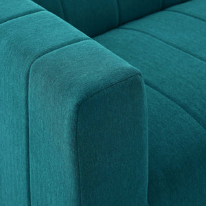 ModwayModway Bartlett Upholstered Fabric Left-Arm Chair EEI-4396 EEI-4396-TEA- BetterPatio.com