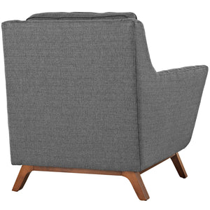 ModwayModway Beguile 2 Piece Upholstered Fabric Living Room Set EEI-2185 EEI-2185-DOR-SET- BetterPatio.com