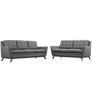 ModwayModway Beguile Living Room Set Upholstered Fabric Set of 2 EEI-2434 EEI-2434-DOR-SET- BetterPatio.com