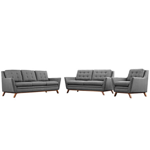 ModwayModway Beguile Living Room Set Upholstered Fabric Set of 3 EEI-2431 EEI-2431-DOR-SET- BetterPatio.com