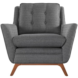 ModwayModway Beguile Upholstered Fabric Armchair EEI-1798 EEI-1798-DOR- BetterPatio.com