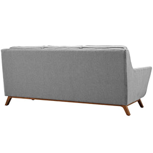 ModwayModway Beguile Upholstered Fabric Sofa EEI-1800 EEI-1800-GRY- BetterPatio.com