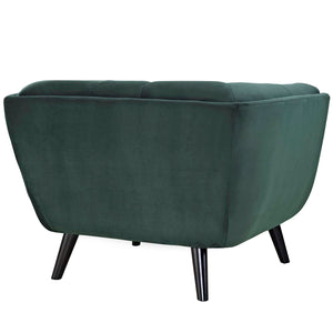 ModwayModway Bestow 2 Piece Performance Velvet Armchair Set EEI-2983 EEI-2983-GRN-SET- BetterPatio.com