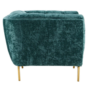 ModwayModway Bestow Crushed Performance Velvet Armchair EEI-4412 EEI-4412-TEA- BetterPatio.com