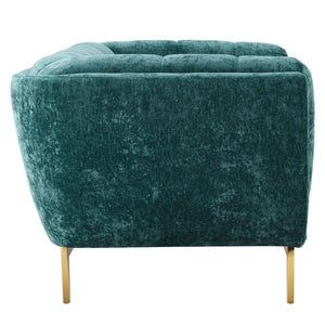 ModwayModway Bestow Crushed Performance Velvet Loveseat EEI-4411 EEI-4411-TEA- BetterPatio.com