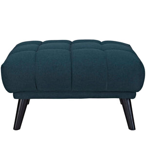 ModwayModway Bestow Upholstered Fabric Ottoman EEI-2734 EEI-2734-BLU- BetterPatio.com