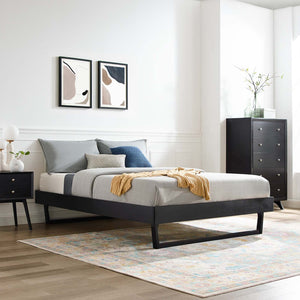 ModwayModway Billie Full Wood Platform Bed Frame MOD-6213 MOD-6213-BLK- BetterPatio.com