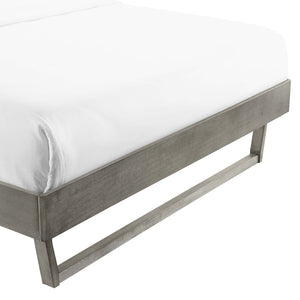 ModwayModway Billie Full Wood Platform Bed Frame MOD-6213 MOD-6213-GRY- BetterPatio.com