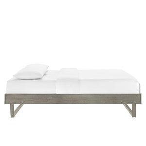 ModwayModway Billie Full Wood Platform Bed Frame MOD-6213 MOD-6213-GRY- BetterPatio.com