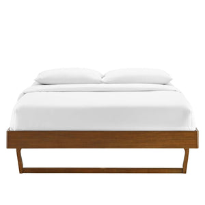 ModwayModway Billie Full Wood Platform Bed Frame MOD-6213 MOD-6213-WAL- BetterPatio.com