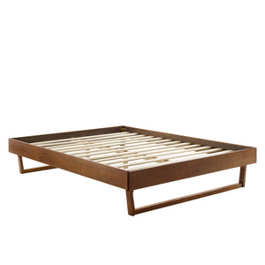 ModwayModway Billie Full Wood Platform Bed Frame MOD-6213 MOD-6213-WAL- BetterPatio.com