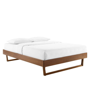 ModwayModway Billie Full Wood Platform Bed Frame MOD-6213 MOD-6213-WAL- BetterPatio.com