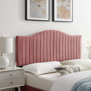 ModwayModway Brielle Channel Tufted Performance Velvet Full/Queen Headboard MOD-6559 MOD-6559-DUS- BetterPatio.com