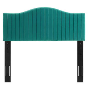 ModwayModway Brielle Channel Tufted Performance Velvet Full/Queen Headboard MOD-6559 MOD-6559-TEA- BetterPatio.com