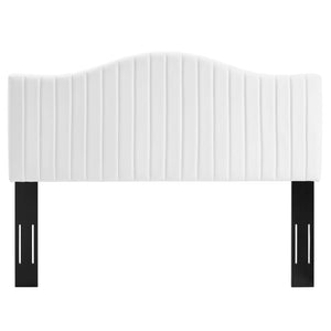 ModwayModway Brielle Channel Tufted Performance Velvet Full/Queen Headboard MOD-6559 MOD-6559-WHI- BetterPatio.com