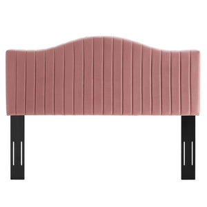 ModwayModway Brielle Channel Tufted Performance Velvet King/California King Headboard MOD-6560 MOD-6560-DUS- BetterPatio.com