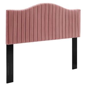 ModwayModway Brielle Channel Tufted Performance Velvet Twin Headboard MOD-6558 MOD-6558-DUS- BetterPatio.com