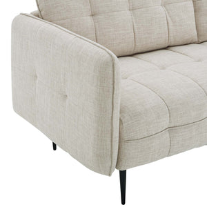 ModwayModway Cameron Tufted Fabric Sofa EEI-4451 EEI-4451-BEI- BetterPatio.com