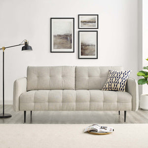 ModwayModway Cameron Tufted Fabric Sofa EEI-4451 EEI-4451-BEI- BetterPatio.com