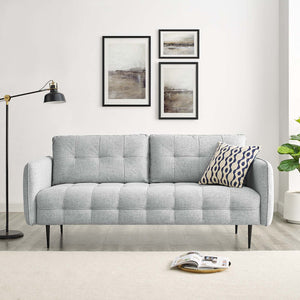 ModwayModway Cameron Tufted Fabric Sofa EEI-4451 EEI-4451-LGR- BetterPatio.com