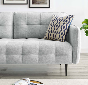 ModwayModway Cameron Tufted Fabric Sofa EEI-4451 EEI-4451-LGR- BetterPatio.com