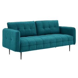 ModwayModway Cameron Tufted Fabric Sofa EEI-4451 EEI-4451-TEA- BetterPatio.com