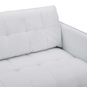 ModwayModway Cameron Tufted Fabric Sofa EEI-4451 EEI-4451-WHI- BetterPatio.com