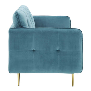 ModwayModway Cameron Tufted Performance Velvet Sofa EEI-4450 EEI-4450-SEA- BetterPatio.com