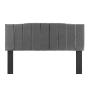 ModwayModway Camilla Channel Tufted Full/Queen Performance Velvet Headboard MOD-6182 MOD-6182-CHA- BetterPatio.com