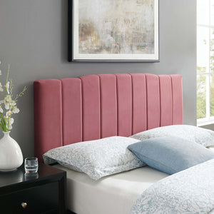 ModwayModway Camilla Channel Tufted Full/Queen Performance Velvet Headboard MOD-6182 MOD-6182-DUS- BetterPatio.com