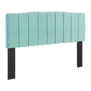 ModwayModway Camilla Channel Tufted Full/Queen Performance Velvet Headboard MOD-6182 MOD-6182-MIN- BetterPatio.com