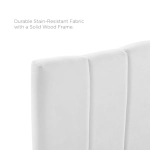 ModwayModway Camilla Channel Tufted Full/Queen Performance Velvet Headboard MOD-6182 MOD-6182-WHI- BetterPatio.com