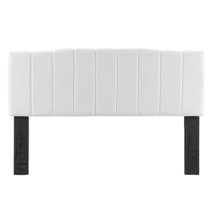 ModwayModway Camilla Channel Tufted Full/Queen Performance Velvet Headboard MOD-6182 MOD-6182-WHI- BetterPatio.com