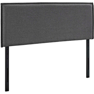 ModwayModway Camille Full Upholstered Fabric Headboard MOD-5406 MOD-5406-GRY- BetterPatio.com