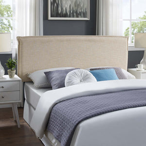 ModwayModway Camille Queen Upholstered Fabric Headboard MOD-5407 MOD-5407-BEI- BetterPatio.com