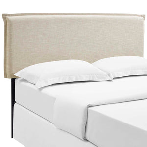 ModwayModway Camille Queen Upholstered Fabric Headboard MOD-5407 MOD-5407-BEI- BetterPatio.com