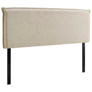 ModwayModway Camille Queen Upholstered Fabric Headboard MOD-5407 MOD-5407-BEI- BetterPatio.com