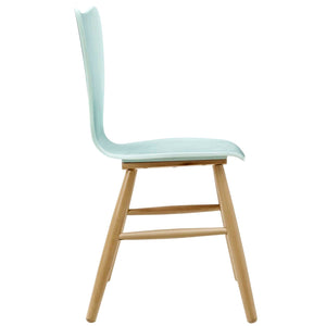 ModwayModway Cascade Dining Chair Set of 2 EEI-3476 EEI-3476-LBU- BetterPatio.com