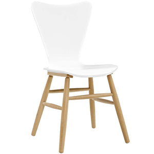 ModwayModway Cascade Dining Chair Set of 2 EEI-3476 EEI-3476-WHI- BetterPatio.com