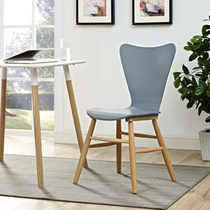 ModwayModway Cascade Wood Dining Chair EEI-2672 EEI-2672-GRY- BetterPatio.com